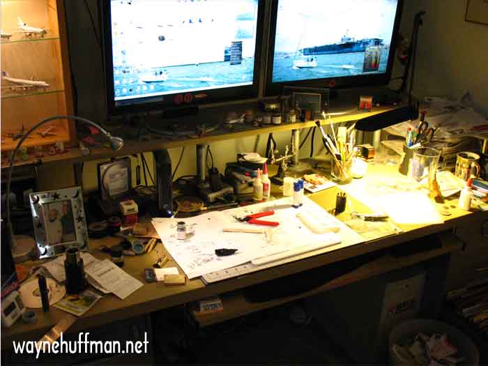 An old car's dashboard